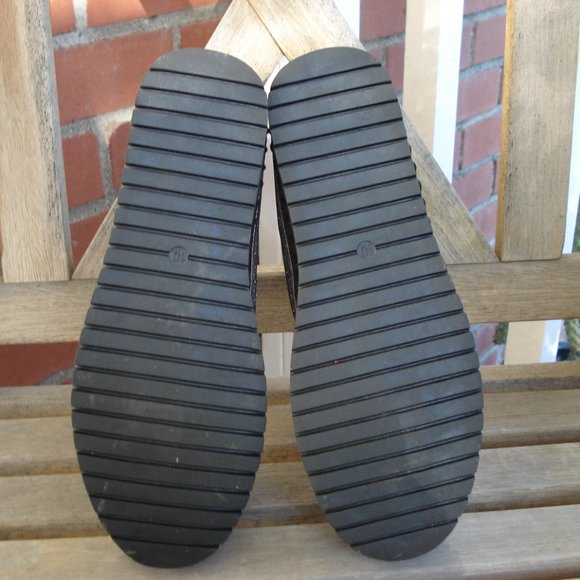 JOLIMALL Silver Glitter Slip On Sneakers Sz 10 - Picture 6 of 8